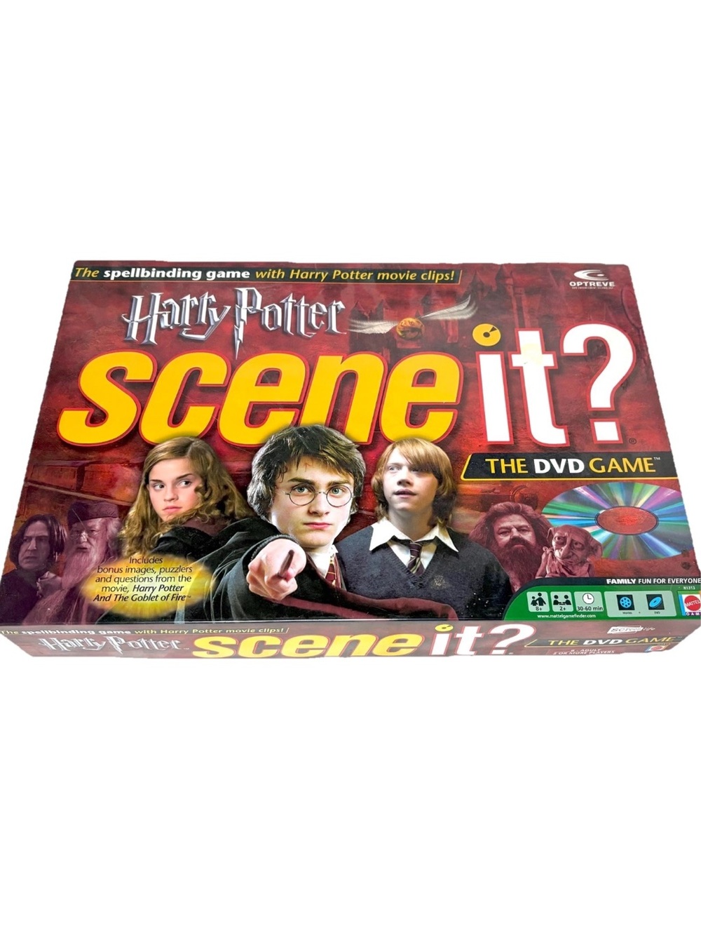 Harry Potter Scene It? The DVD Game 100% Complete 1st Edition 2005 EUC Mattel